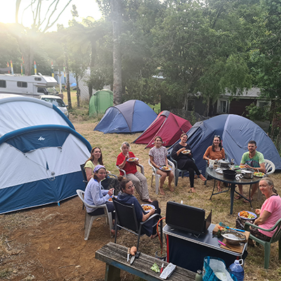 Camping at Hakea